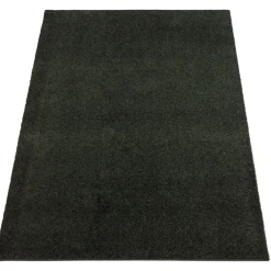 Tica Copenhagen - Smudsmåtte - Ensfarvet - Mørkegrøn - 90x130 cm