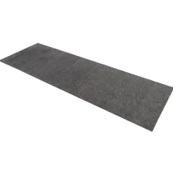 Tica Copenhagen - Smudsmåtte / Løber / Dørmåtte - Grå - Steelgrey - 90x200 cm