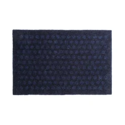 Tica Copenhagen - Smudsmåtte - Dots - Mørkeblå - 67x120 cm
