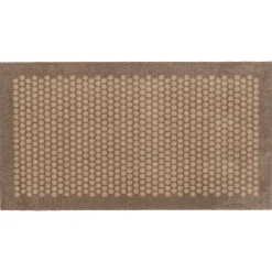 Tica Copenhagen - Smudsmåtte - Dots - Sand/beige - 67x120 cm
