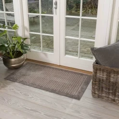 Tica Copenhagen - Smudsmåtte - Dots - Sand/beige - 67x120 cm