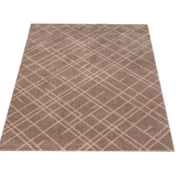 Tica Copenhagen - Smudsmåtte - Lines - Sand/beige - 90x130 cm