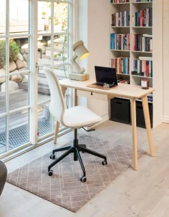 Tica Copenhagen - Smudsmåtte - Lines - Sand/beige - 90x130 cm