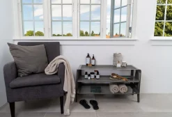 Tica Copenhagen - Stor gulvreol - Metal - Grå