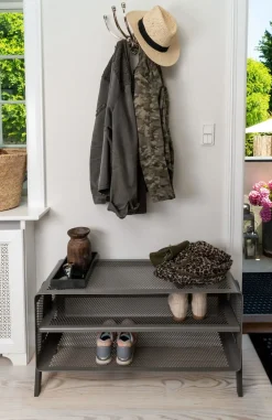 Tica Copenhagen - Stor gulvreol - Metal - Grå