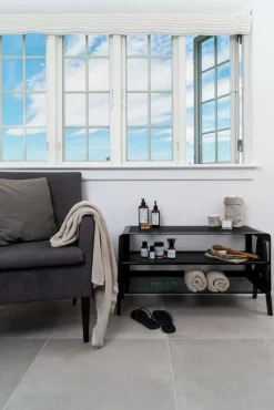 Tica Copenhagen - Stor gulvreol - Metal - Sort