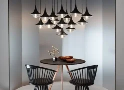 Tom Dixon pendant - Flood Chrome Pendant (sort)
