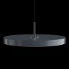 Umage - Asteria pendel m/ sort top - Anthracite grey - Medium Ø43 cm