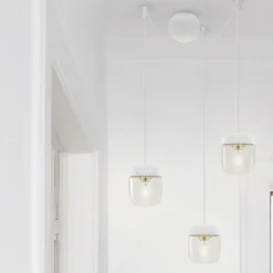 Umage - Baldakin til 3 pendellamper - Cannonball hvid cluster 3