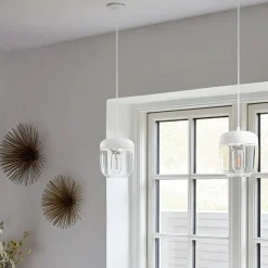 Umage - Lampe - Acorn - Hvid med børstet kobber