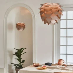 Umage - Lampeskærm - Aluvia Pendel - Børstet bronze - Mini Ø40 cm