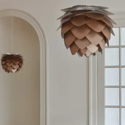 Umage - Lampeskærm - Aluvia Pendel - Børstet bronze - Mini Ø40 cm