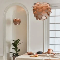 Umage - Lampeskærm - Aluvia Pendel - Børstet bronze - Medium Ø59 cm