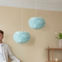 Umage - Lampeskærm - Eos - Lys blå - Medium