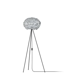 Umage - Lampeskærm - Eos - Lys Grå fjer - Medium