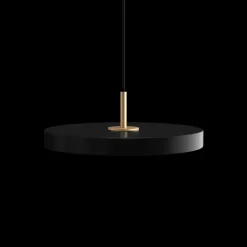 Umage - Pendel - Asteria - Messingtop/Sort - Mini Ø31 cm