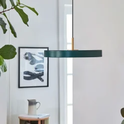 Umage - Pendel - Asteria - Messingtop/Forrest green - Mini Ø31 cm