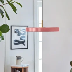 Umage - Pendel - Asteria - Messingtop - Nuance rose - Mini Ø31 cm