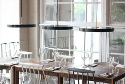 Umage - Pendel - Asteria - Ståltop/Sort - Mini Ø31 cm