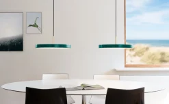 Umage - Pendel - Asteria - Sort top/Forest green - Mini Ø31 cm