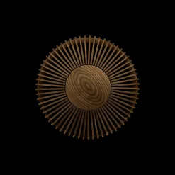 Umage - Væglampe - Clava Up Wood - Medium - Dark oak/Mørk eg