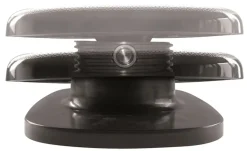 UNILUX - Ergonomisk fodstøtte - Chocolate - Sort