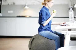 UNILUX - Ergonomisk Siddebold - ERGO SPHERE Balancebold - Grå