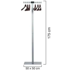 UNILUX - Garderobestativ - SPIRIT - Grå + 6 Bøjler