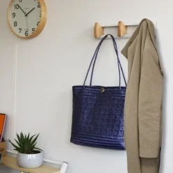 UNILUX - Knagerække m. 3 knager - AURORA - Hvid/Bøg