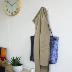 UNILUX - Knagerække med 1 knage - AURORA - Hvid/Bøg