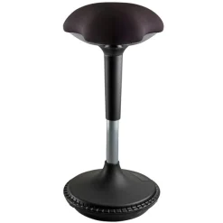 UNILUX - MOOVE TABURET - SORT/STÅL