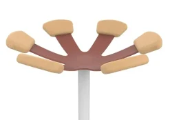 UNILUX - Stumtjener - AURORA - Hvid/Rød