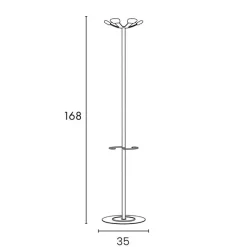 UNILUX - Stumtjener - AURORA - Hvid/Grøn