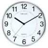 UNILUX - Væg Ur - ARIA - Metal grå