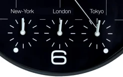 UNILUX - Væg Ur - ON-TIME - Sort