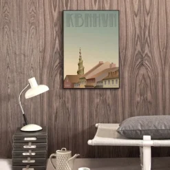 VISSEVASSE - Christianshavn plakat - 50x70 cm