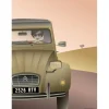 VISSEVASSE - 2CV Citroën plakat - 30x40 cm