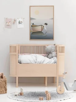 VISSEVASSE - Plakat - Boy in A Boat - 30x40 cm