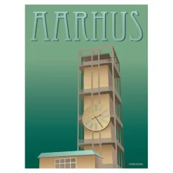 VISSEVASSE - Rådhuset plakat - 30x40 cm