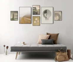 VISSEVASSE plakat - Misty Morning 02 - 50x70 cm