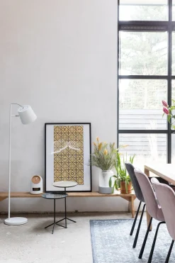 Zuiver - Gulvlampee BUCKLE HEAD hvid