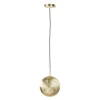 Zuiver - Pendel lampe GRINGO FLAT messing