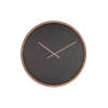 Zuiver - Ur - CLOCK TIME BANDIT - Sort/COPPER - sort/kobber, ø 60 cm.